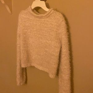 fuzzy sweater
